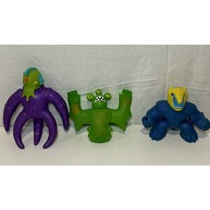 Heroes of Goo Jit Zu Galaxy Attack Air Vac Lot Of 3Orbitox, Thrash And Merculok